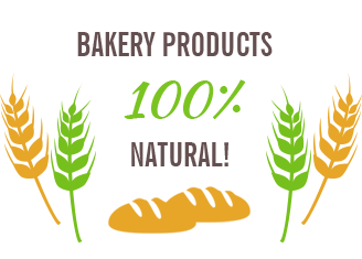bakery products 100proc natural